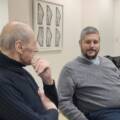 Visita de monseñor Cannavó, obispo auxiliar de Buenos Aires y vicerrector de la UCA